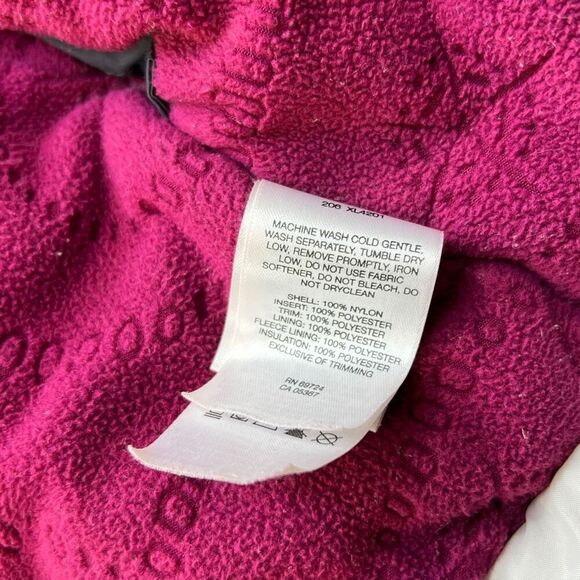 Columbia Women’s Winter Snow Jacket Fascia Pink Hooded Medium - Picture 10 of 13